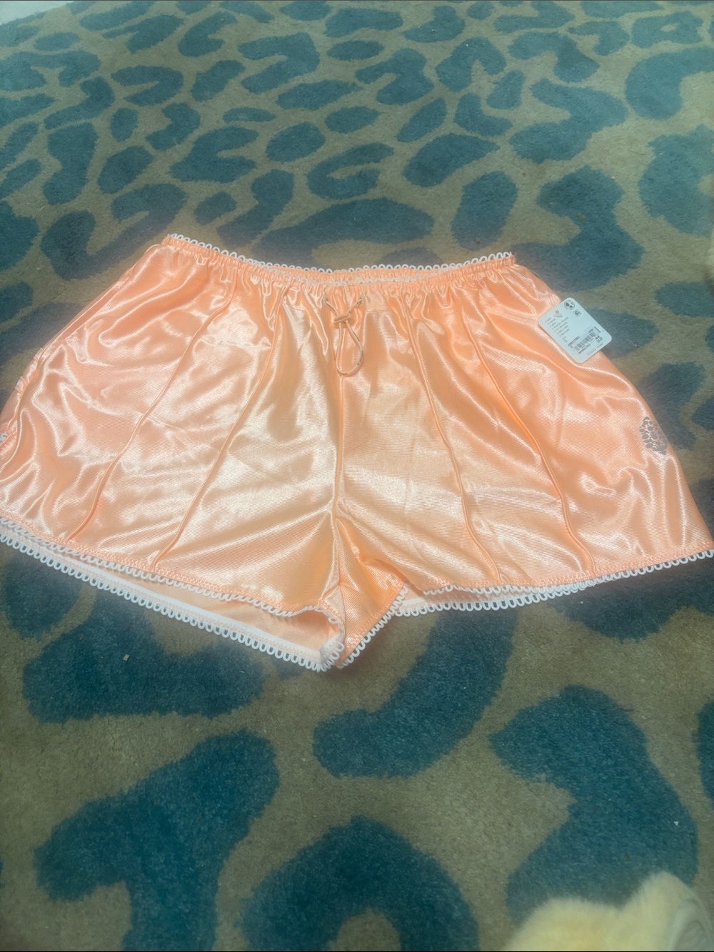 FP Movement by Free People Peach Satin Athletic Shorts